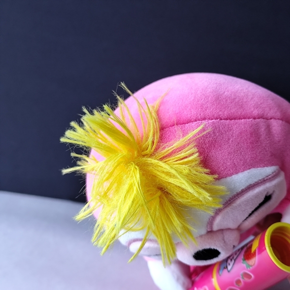 4/$50⭐️Zuru Small Pink Snackles Holding Push Pop Soft Plush Toy 6" - Picture 8 of 11